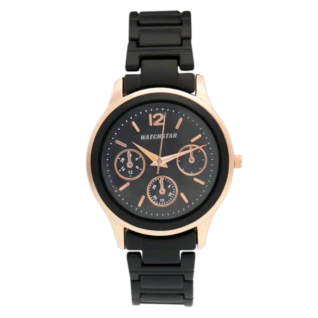 Fancy Alluring Women's Black Dial Analog Watch