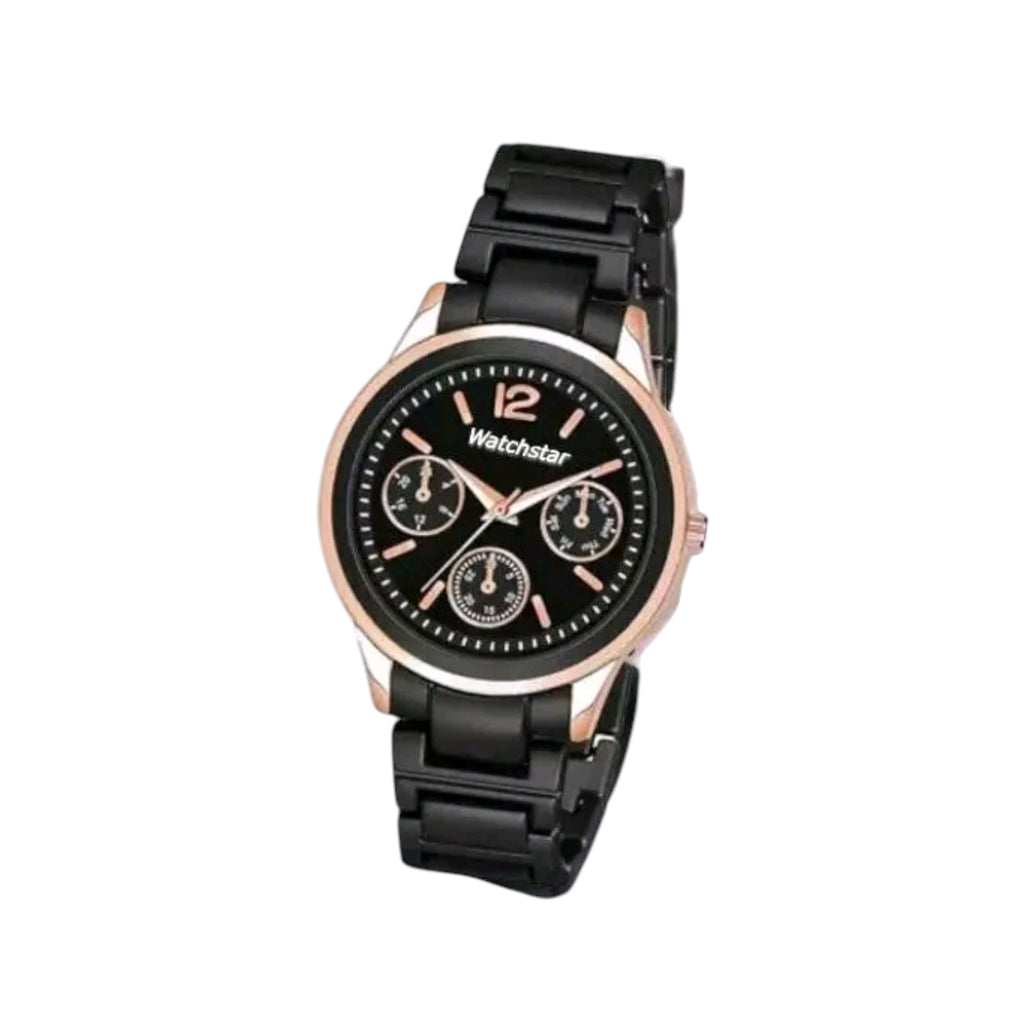 Fancy Alluring Women's Black Dial Analog Watch